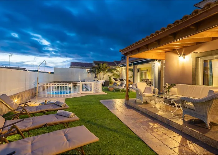 Villa Dalara Maspalomas, Private Pool And Jacuzzi