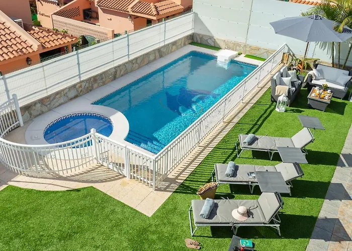 Villa Dalara Maspalomas, Private Pool And Jacuzzi *
